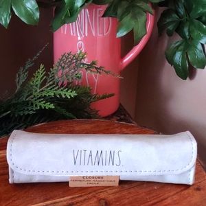 RAE DUNN WEEKLY PILL ORGANIZER "VITAMINS"